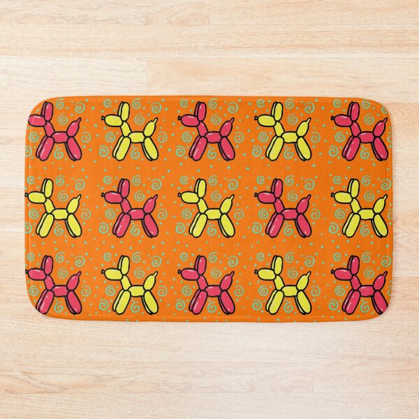 Item preview, Balloon Dogs on Orange designed and sold by Whoopsidoodle.
