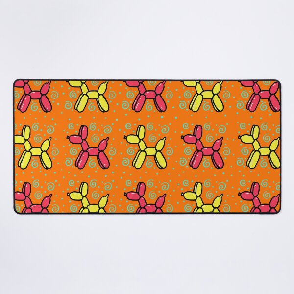 Item preview, Balloon Dogs on Orange designed and sold by Whoopsidoodle.