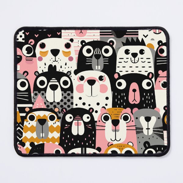 Item preview, Bóbr Kurwa Seamless Pattern designed and sold by Designowner.