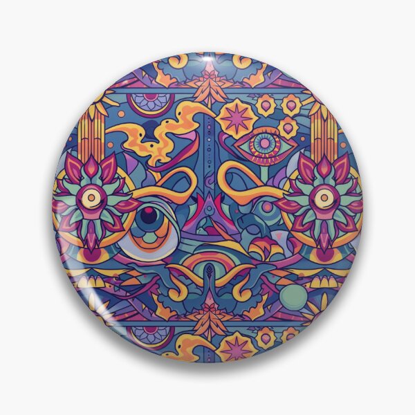Item preview, Mystical Awakening: Third Eye Chakra Tiles Collection designed and sold by JLCableStudio.