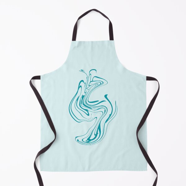 Item preview, Teal Abstract Swirls designed and sold by itsgoodjunk.