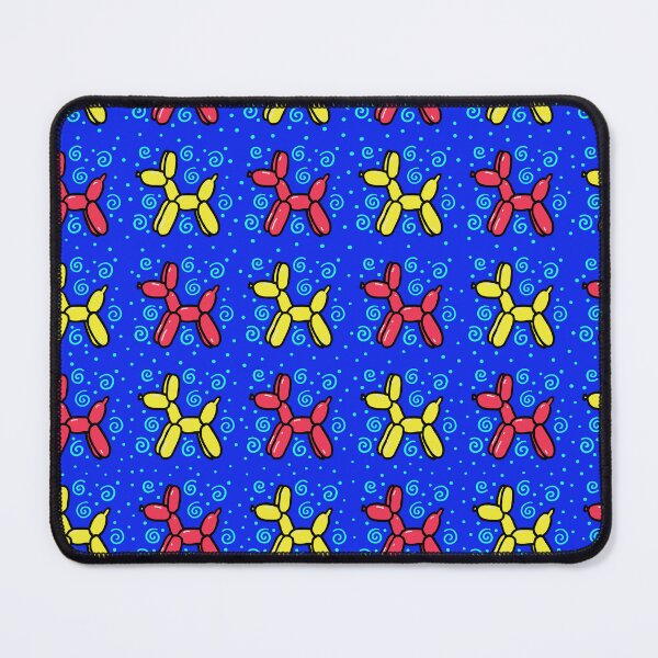 Item preview, Balloon Dogs in Blue Red Yellow designed and sold by Whoopsidoodle.