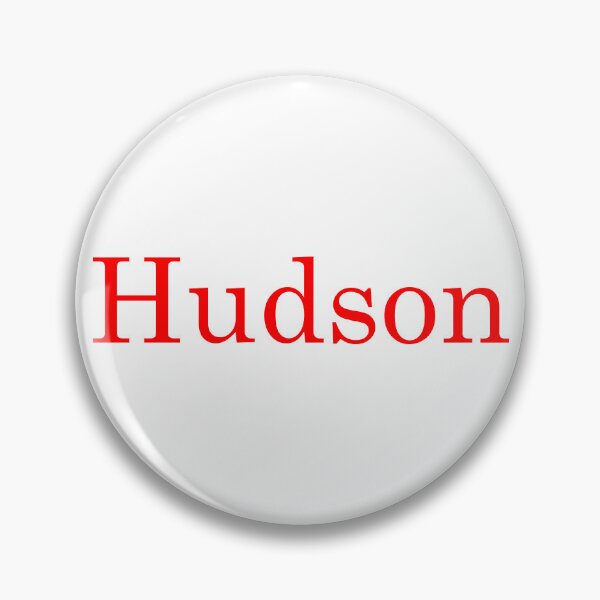 Item preview, Hudson Name Red Color designed and sold by AmazonArt.