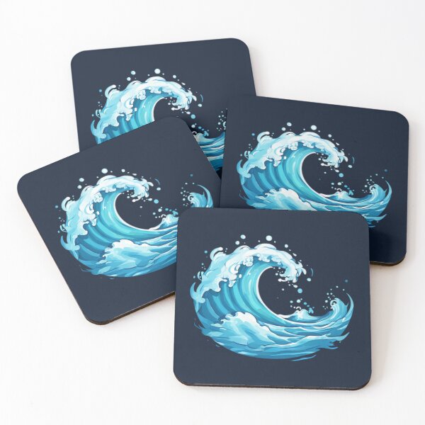 Item preview, Cool Ocean Wave  designed and sold by Planetporridge.