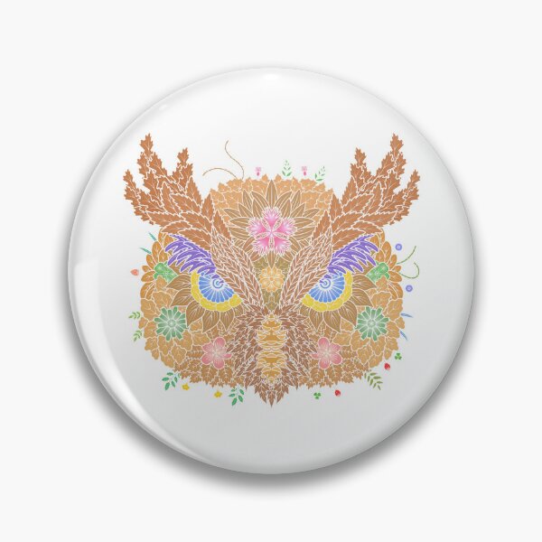 Item preview, Floral  Animal "Owl" WeArePrettierThanFlowers designed and sold by birthflower.