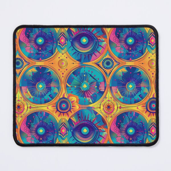 Item preview, Mystical Awakening: Third Eye Chakra Tiles Collection designed and sold by JLCableStudio.