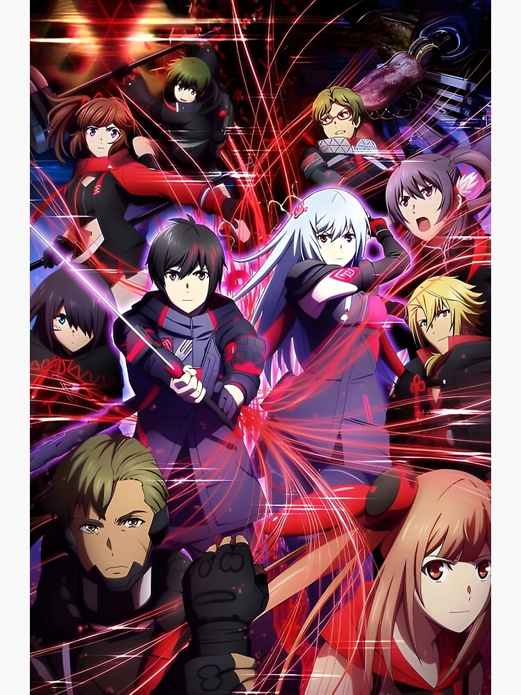 SCARLET NEXUS サイン入りポスター Scarlet Nexus Posters for Sale | Redbubble