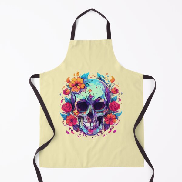 Item preview, Flowers and Skull Art designed and sold by Planetporridge.