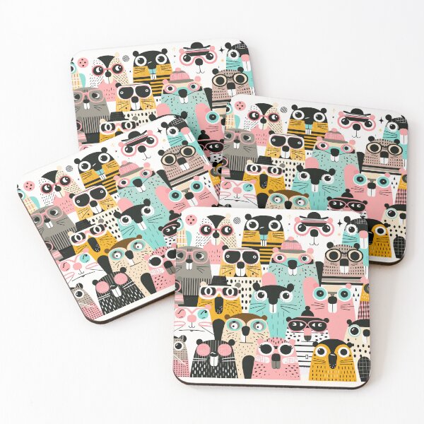 Item preview, Bóbr Kurwa Seamless Pattern designed and sold by Designowner.