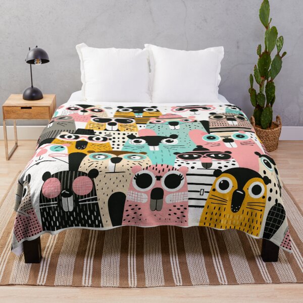 Item preview, Bóbr Kurwa Seamless Pattern designed and sold by Designowner.