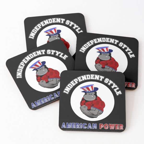 Item preview, Independent Style, American Power - July 4th - USA Gorilla Might designed and sold by GRABAPSHOP.