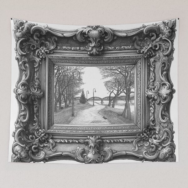 Item preview, From Kinsmen Park w/ornate frame designed and sold by ToddMichaelArt.