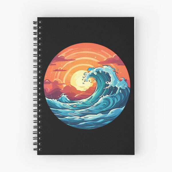 Item preview, Sunset Ocean Wave  designed and sold by Planetporridge.