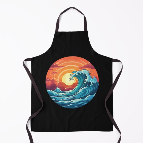 Item preview, Sunset Ocean Wave designed and sold by Planetporridge.