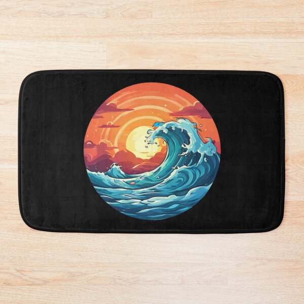 Item preview, Sunset Ocean Wave  designed and sold by Planetporridge.