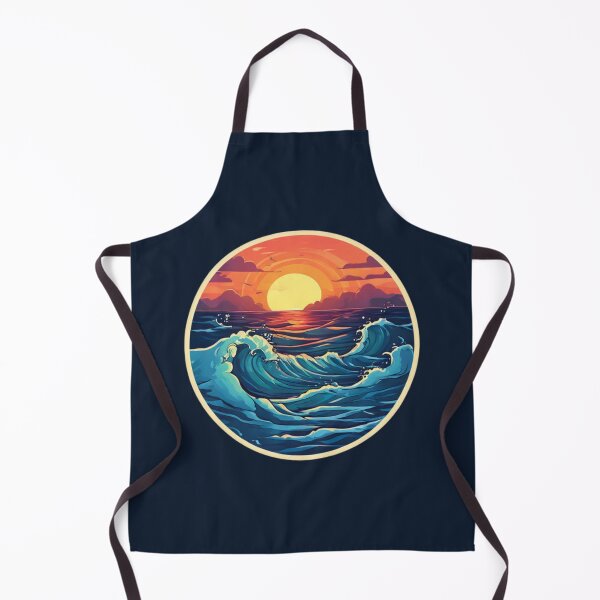 Item preview, Sunrise Ocean Wave designed and sold by Planetporridge.