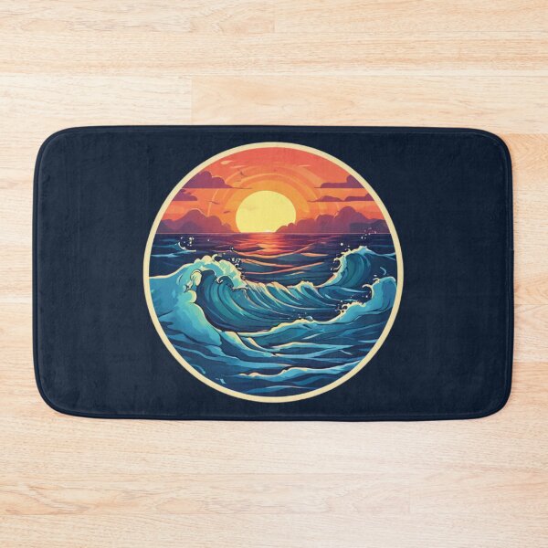 Item preview, Sunrise Ocean Wave  designed and sold by Planetporridge.