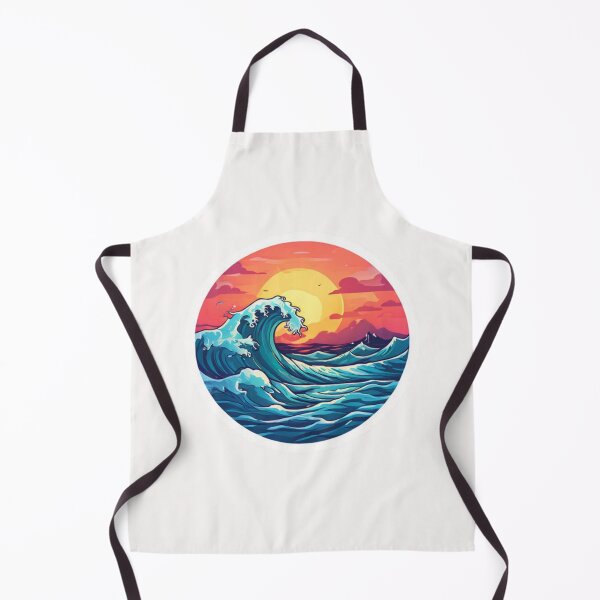 Item preview, Cool Ocean Wave Art designed and sold by Planetporridge.