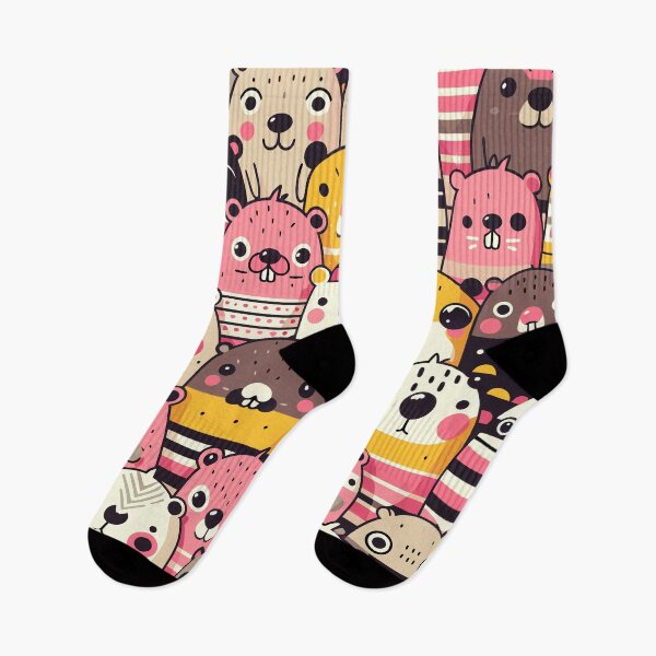 Item preview, Bóbr Kurwa Seamless Pattern designed and sold by Designowner.