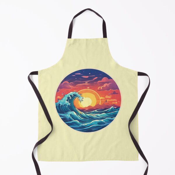 Item preview, Beautiful Ocean Wave Art designed and sold by Planetporridge.