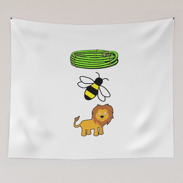 Artikelvorschau, Hose Bee Lion (Hoes Be Lyin') Parodie entworfen und verkauft von JamesShirts-com.