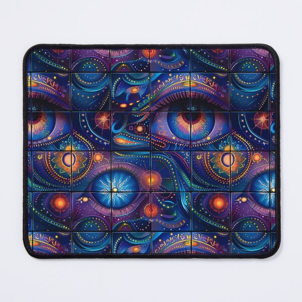 Item preview, Mystical Awakening: Third Eye Chakra Tiles Collection designed and sold by JLCableStudio.