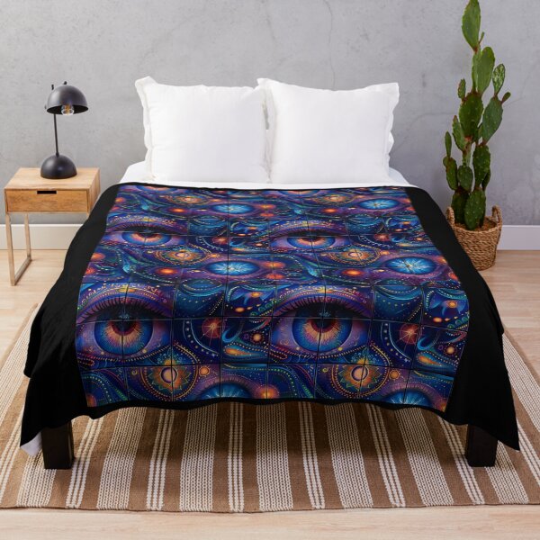 Item preview, Mystical Awakening: Third Eye Chakra Tiles Collection designed and sold by JLCableStudio.