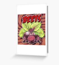 Beets Greeting Card