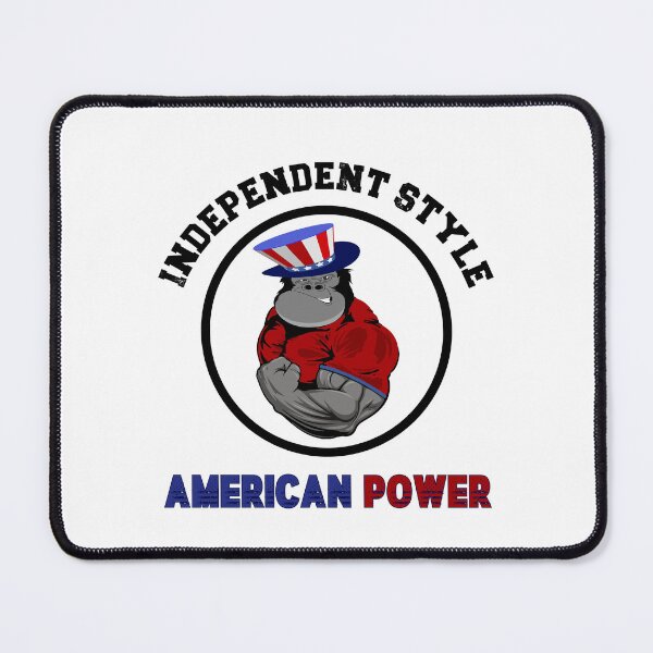 Item preview, Independent Style, American Power - July 4th - USA Gorilla Might designed and sold by GRABAPSHOP.