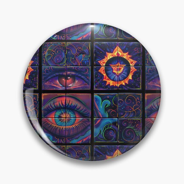Item preview, Mystical Awakening: Third Eye Chakra Tiles Collection designed and sold by JLCableStudio.