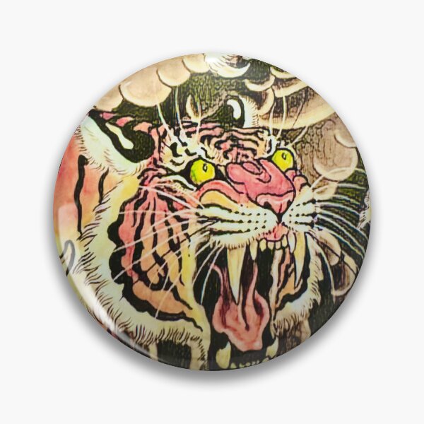 Item preview, Tiger Fights Demons designed and sold by Daruma786.
