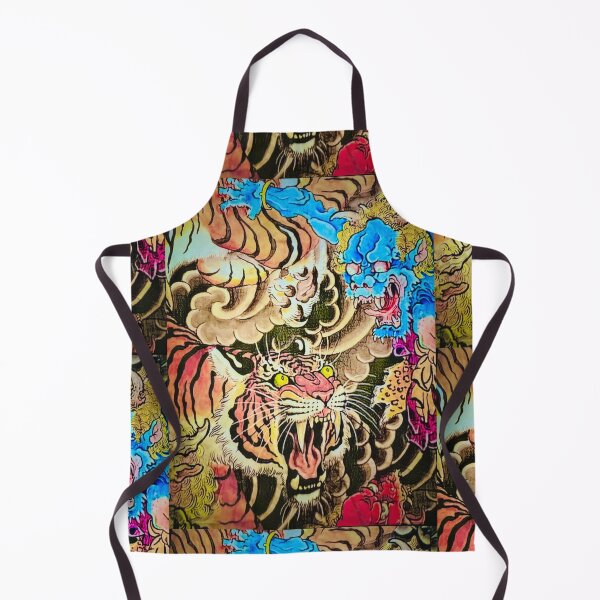 Item preview, Tiger Fights Demons designed and sold by Daruma786.