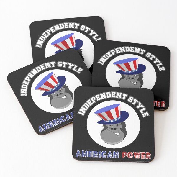 Item preview, Independent Style, American Power - July 4th - USA Gorilla Might designed and sold by GRABAPSHOP.