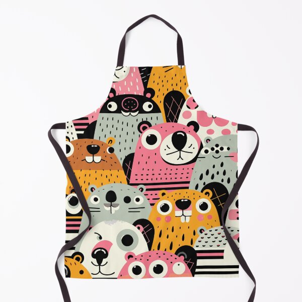 Item preview, Bóbr Kurwa Seamless Pattern designed and sold by Designowner.