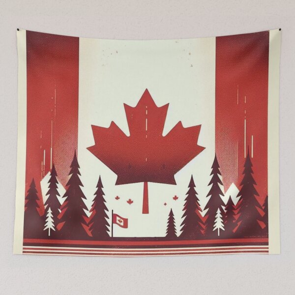Item preview, Canada Day 3 designed and sold by ToddMichaelArt.