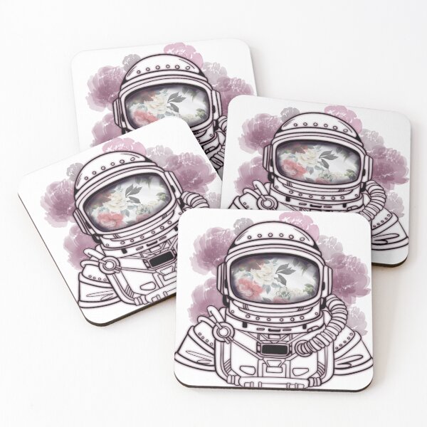 Item preview, Floral Astronaut  designed and sold by Mabel May.