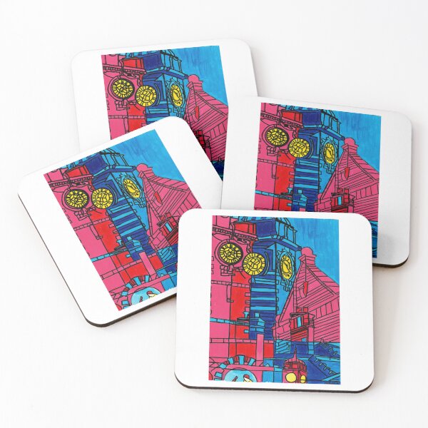 Item preview, Whitley Bay Metro Station in Process Colours designed and sold by dawnsm.