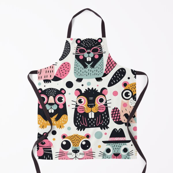 Item preview, Bóbr Kurwa Seamless Pattern designed and sold by Designowner.