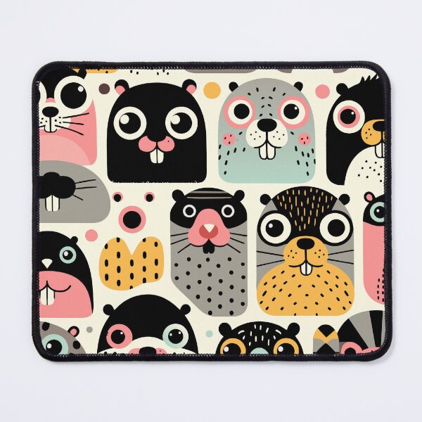 Item preview, Bóbr Kurwa Seamless Pattern designed and sold by Designowner.