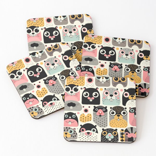 Item preview, Bóbr Kurwa Seamless Pattern designed and sold by Designowner.
