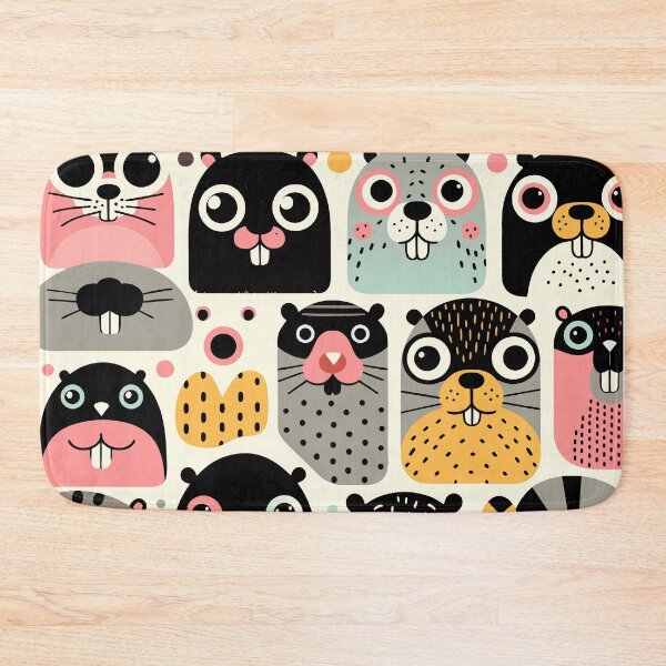 Item preview, Bóbr Kurwa Seamless Pattern designed and sold by Designowner.