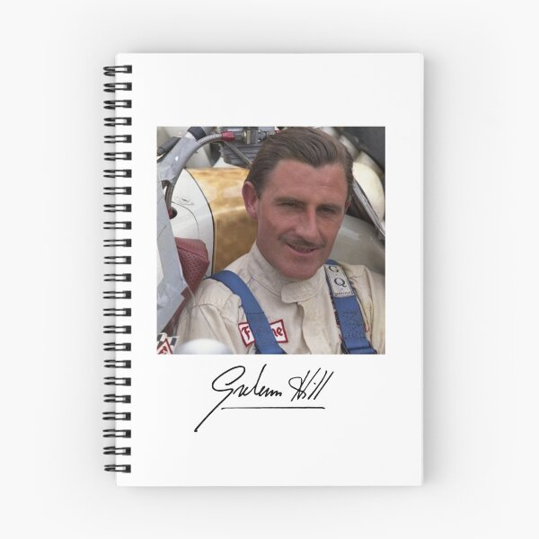 Item preview, Graham Hill signature print designed and sold by cceridwenx.