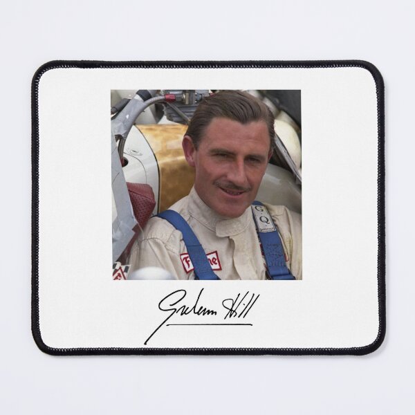 Item preview, Graham Hill signature print designed and sold by cceridwenx.