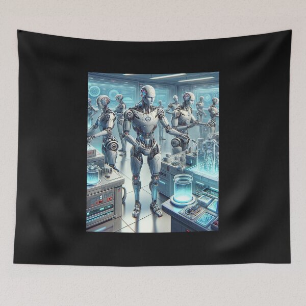 Item preview, humanoid robot designed and sold by TEEJAMBOREE.