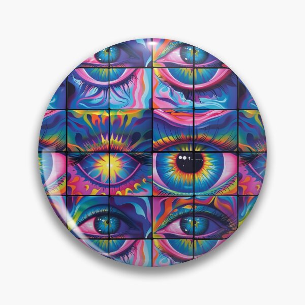 Item preview, Mystical Awakening: Third Eye Chakra Tiles Collection designed and sold by JLCableStudio.