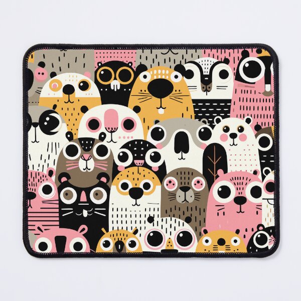 Item preview, Bóbr Kurwa Seamless Pattern designed and sold by Designowner.