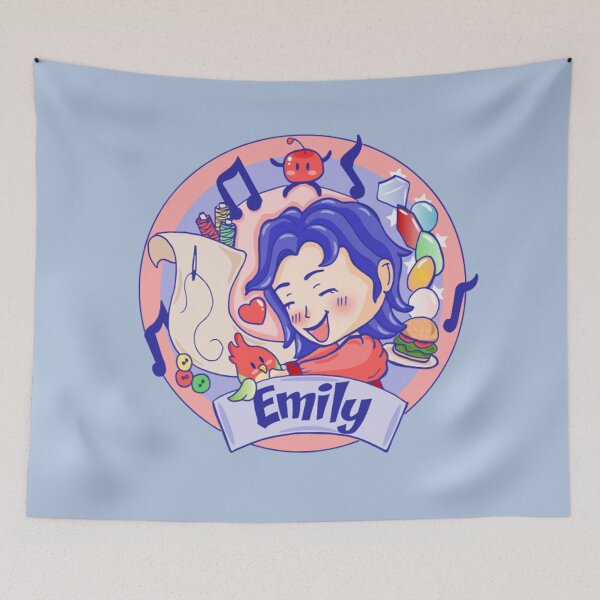 Item preview, Emily Stardew Valley designed and sold by ThaisMelo.