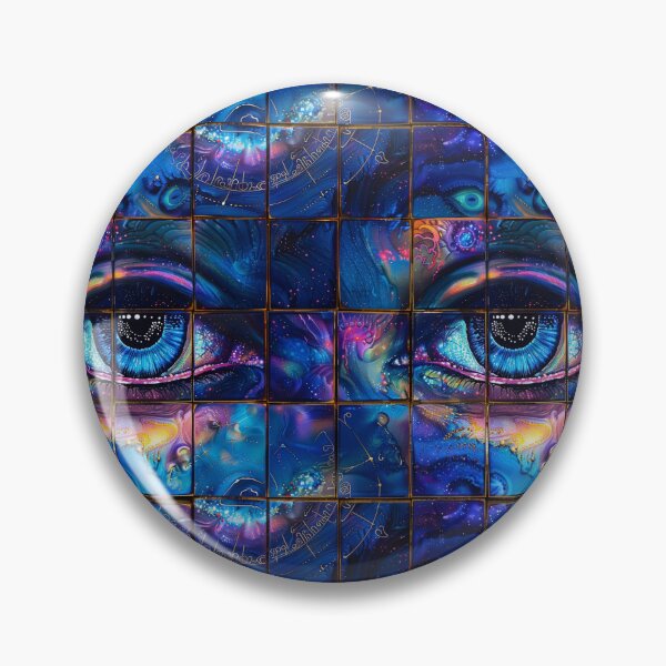 Item preview, Mystical Awakening: Third Eye Chakra Tiles Collection designed and sold by JLCableStudio.