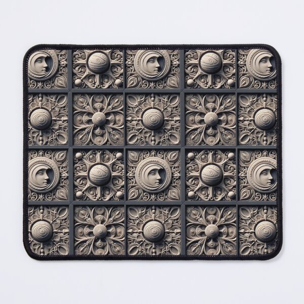 Item preview, Elegant 3D Relief Panel Artwork - Classic Ornamental Design designed and sold by VivoVita.