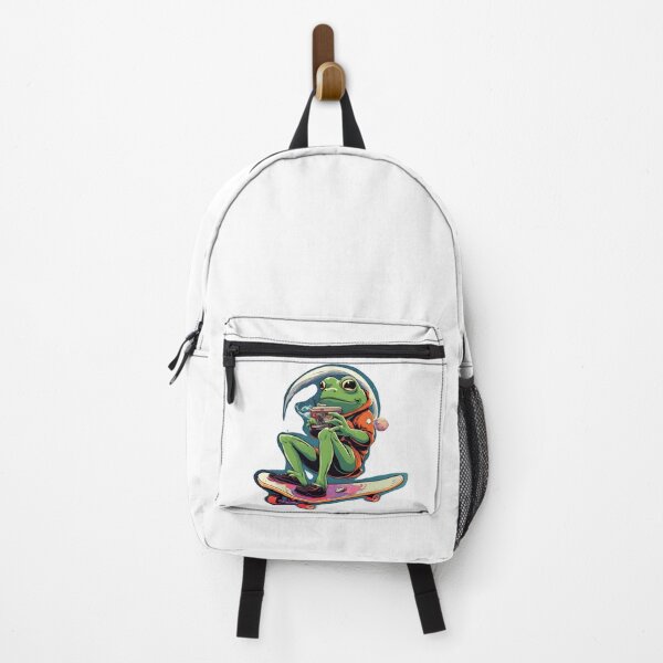 Item preview, A frog in space on a skate designed and sold by MilanoAlex.